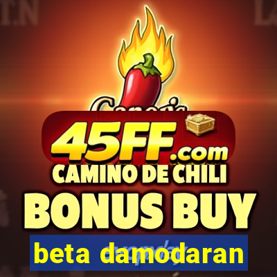 beta damodaran